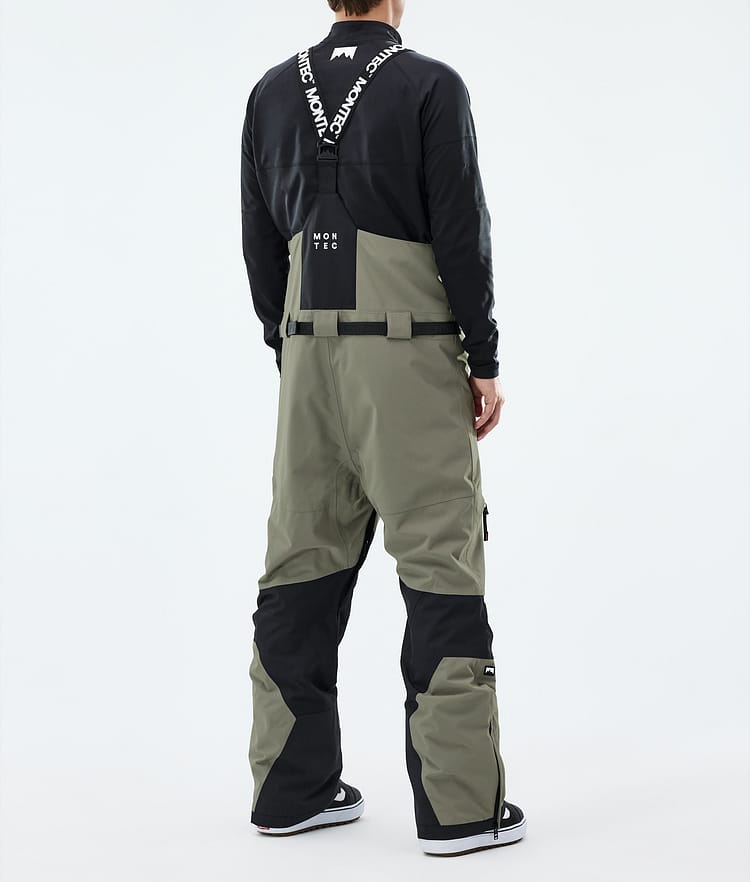 Arch Snowboard Pants Men Greenish/Black, Image 3 of 6