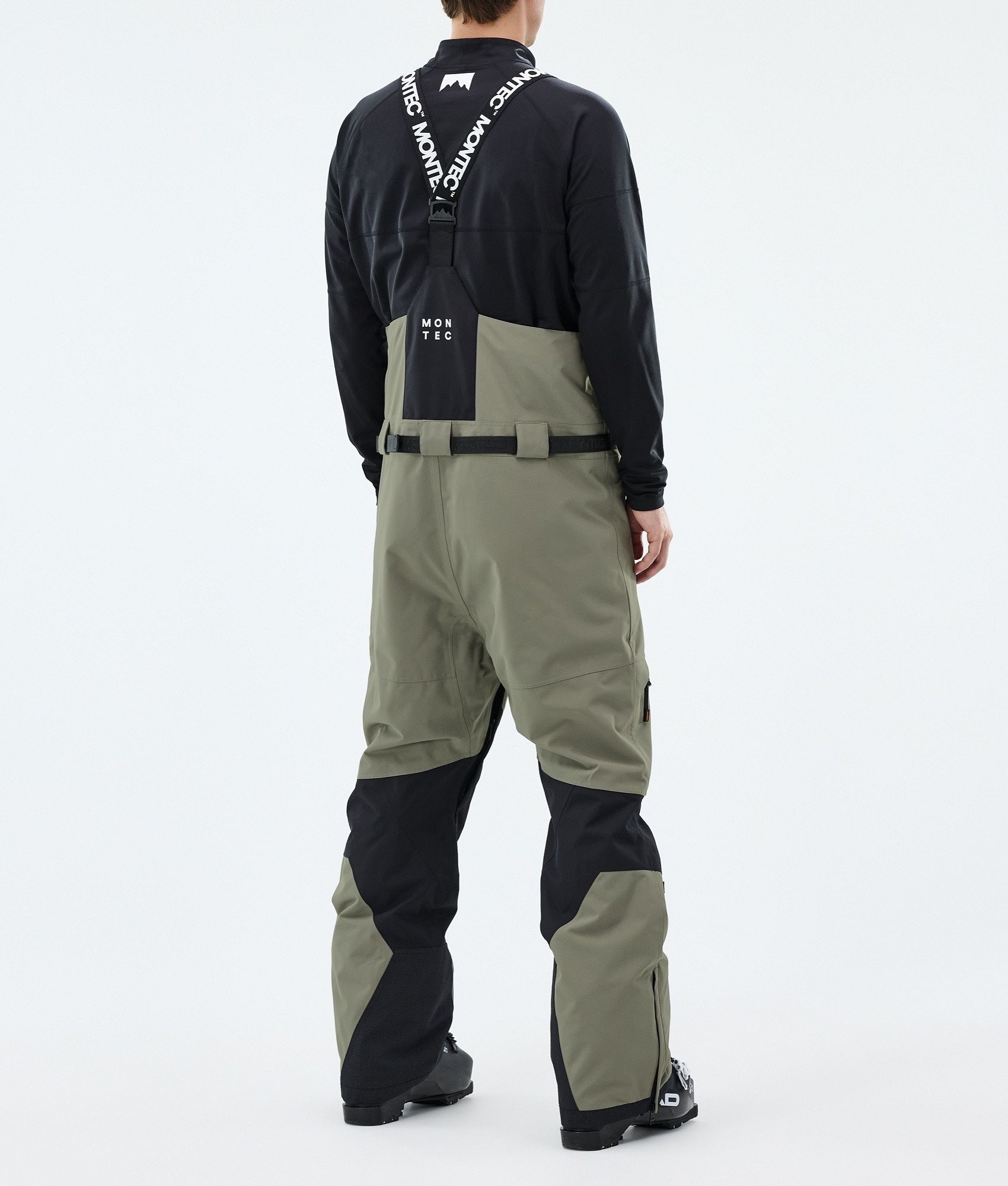 Montec Arch スキーパンツ メンズ Greenish/Black - グリーン