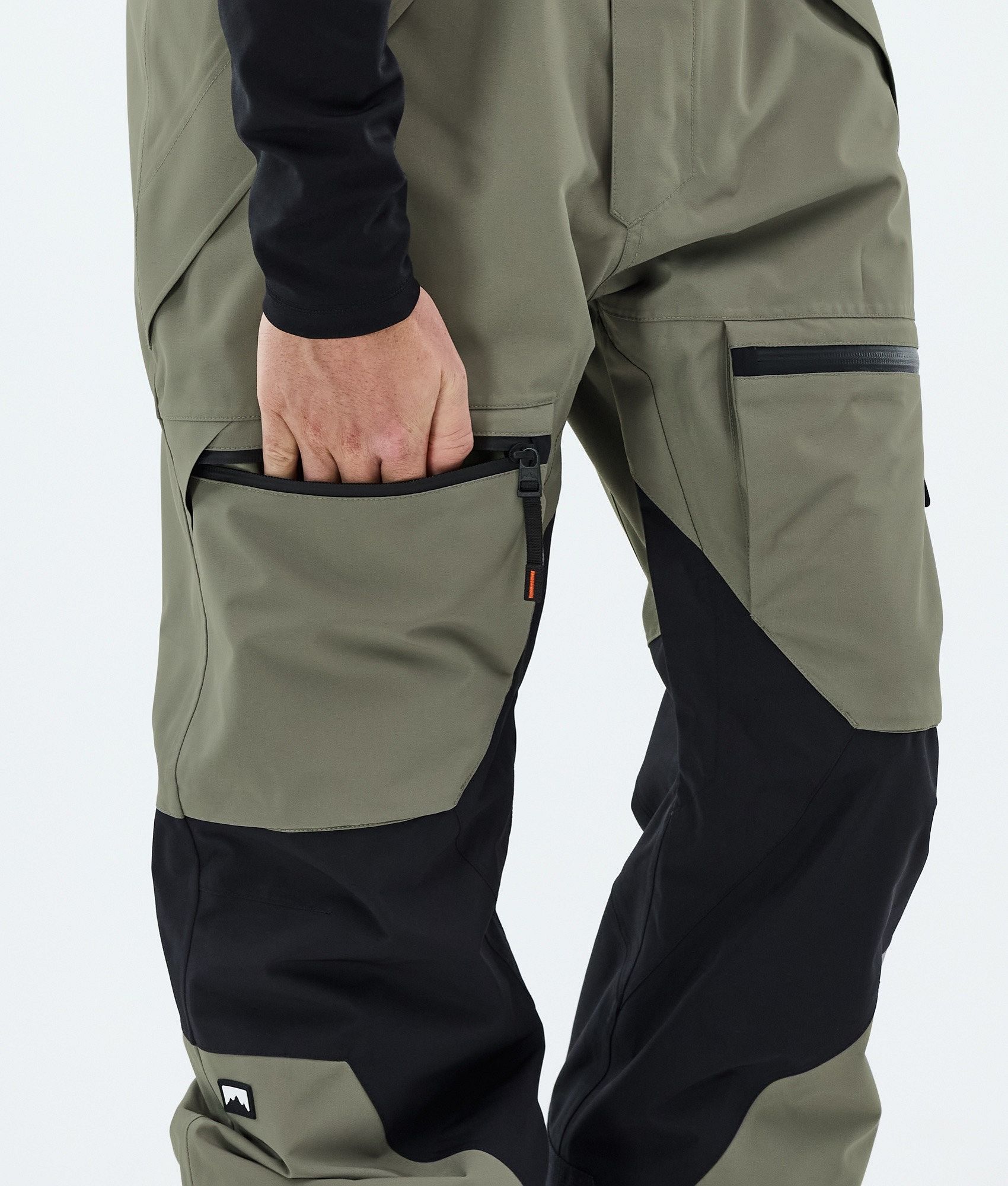 Montec Arch スキーパンツ メンズ Greenish/Black - グリーン