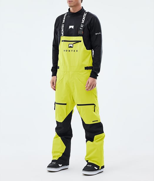 Arch Pantaloni Snowboard Uomo Bright Yellow/Black