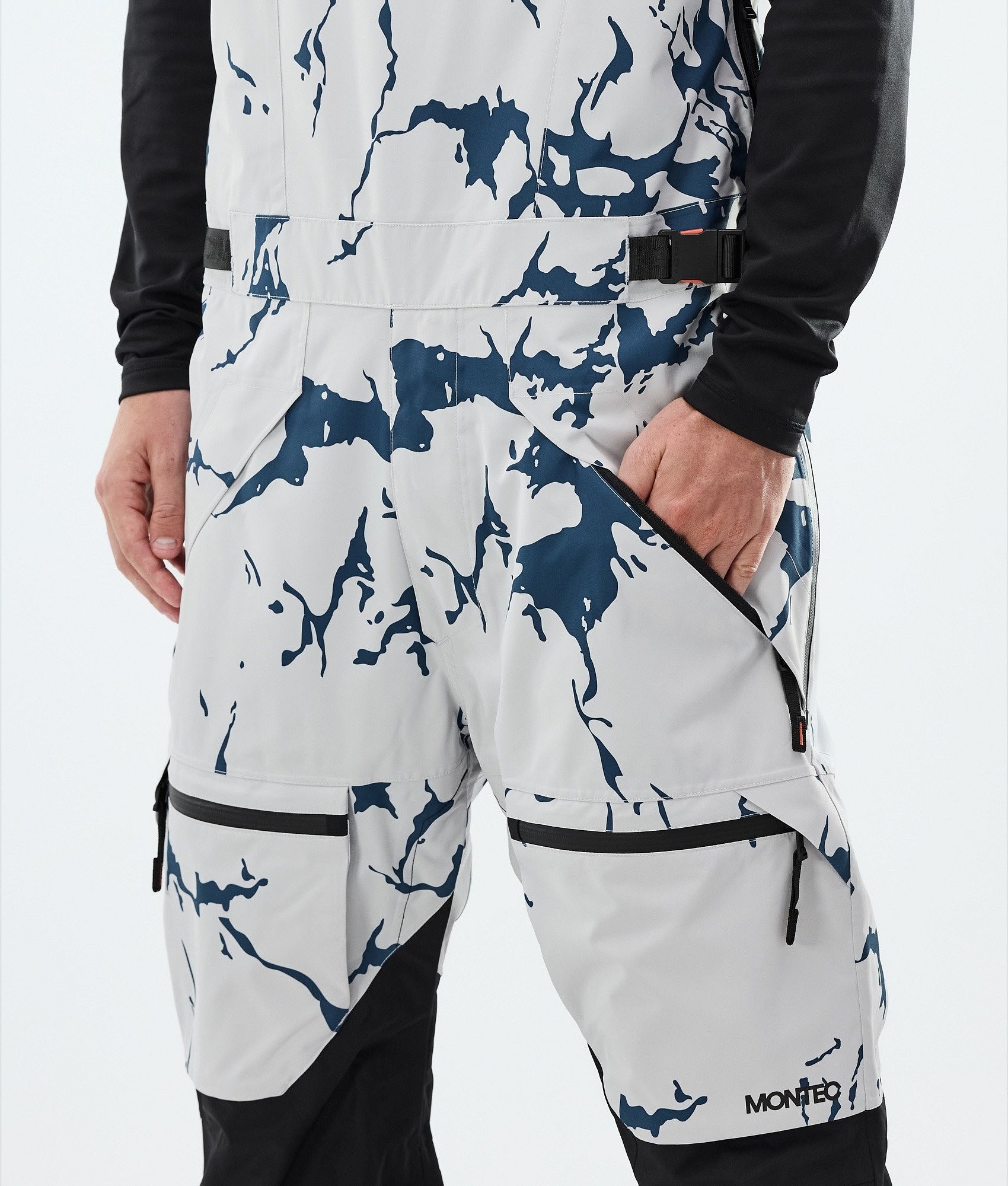 Montec Arch スキーパンツ メンズ Ice/Black - ブルー | Montecwear.com