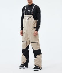 Montec Arch Kalhoty na Snowboard Pánské Sand/Black