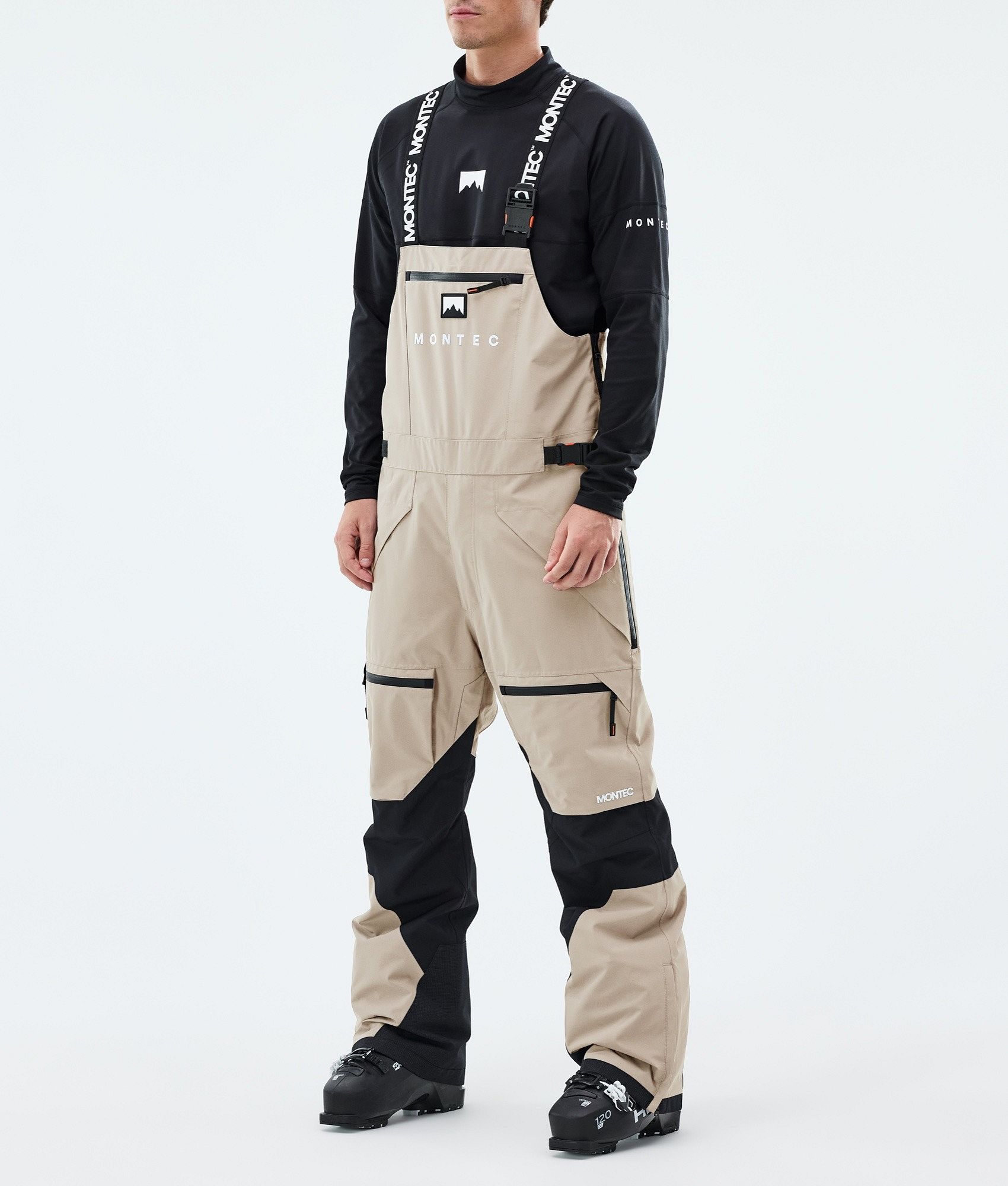 Montec Arch スキーパンツ メンズ Sand/Black - サンド | Montecwear.com