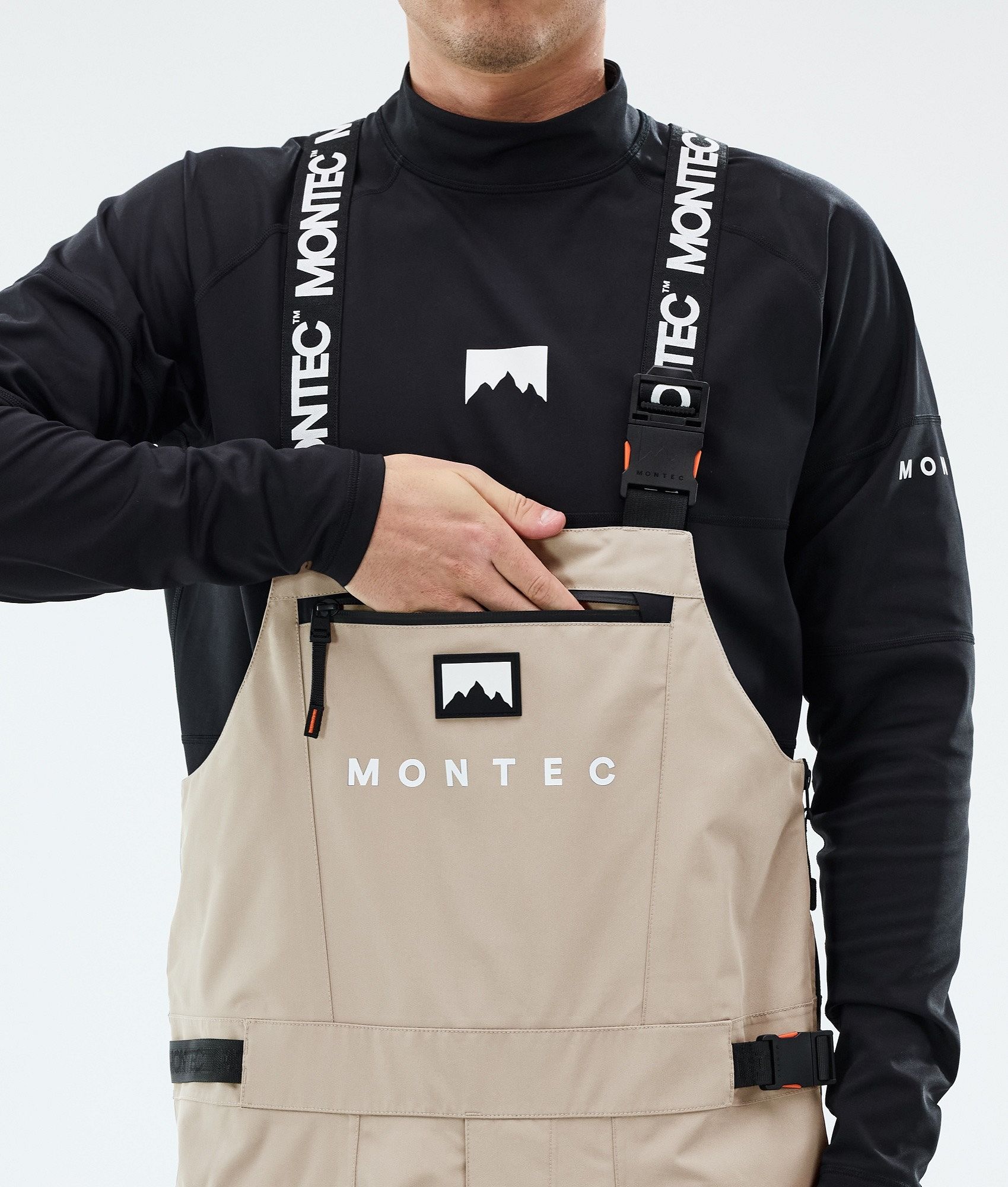 Montec Arch スキーパンツ メンズ Sand/Black - サンド | Montecwear.com