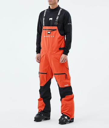 Arch Ski Pants Men Orange/Black