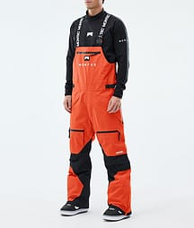 Montec Arch Kalhoty na Snowboard Pánské Orange/Black