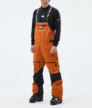 Arch Ski Pants Men Burned Orange/Black