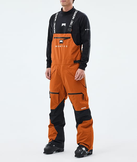 Arch Skibroek Heren Burned Orange/Black
