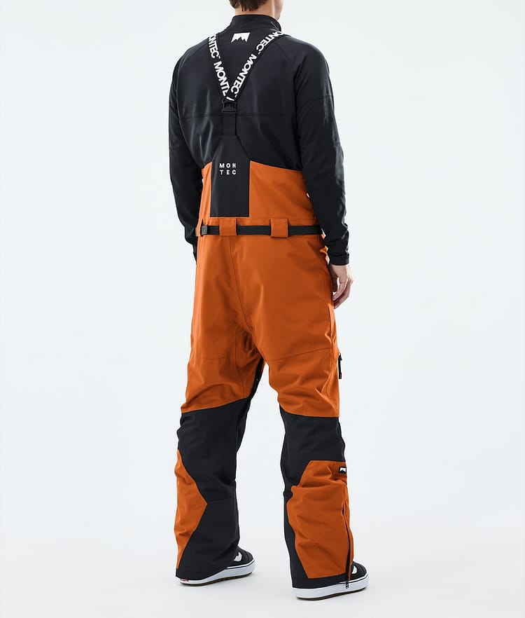 Arch Pantaloni Snowboard Uomo Burned Orange/Black, Immagine 3 di 6