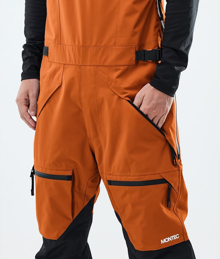 Arch Pantaloni Snowboard Uomo Burned Orange/Black, Immagine 4 di 6