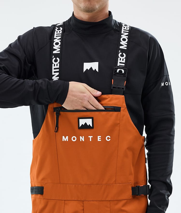 Arch Pantaloni Sci Uomo Burned Orange/Black, Immagine 5 di 6