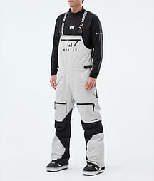 Montec Arch Kalhoty na Snowboard Pánské Light Grey/Black