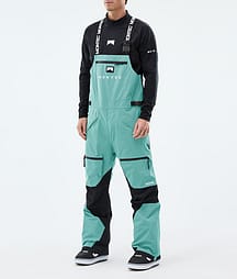 Montec Arch Kalhoty na Snowboard Pánské Turquoise/Black
