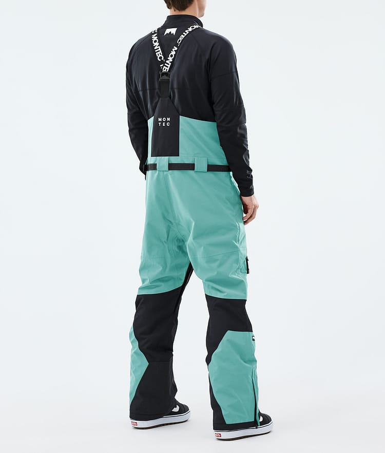 Arch Snowboard Pants Men Turquoise/Black, Image 3 of 6