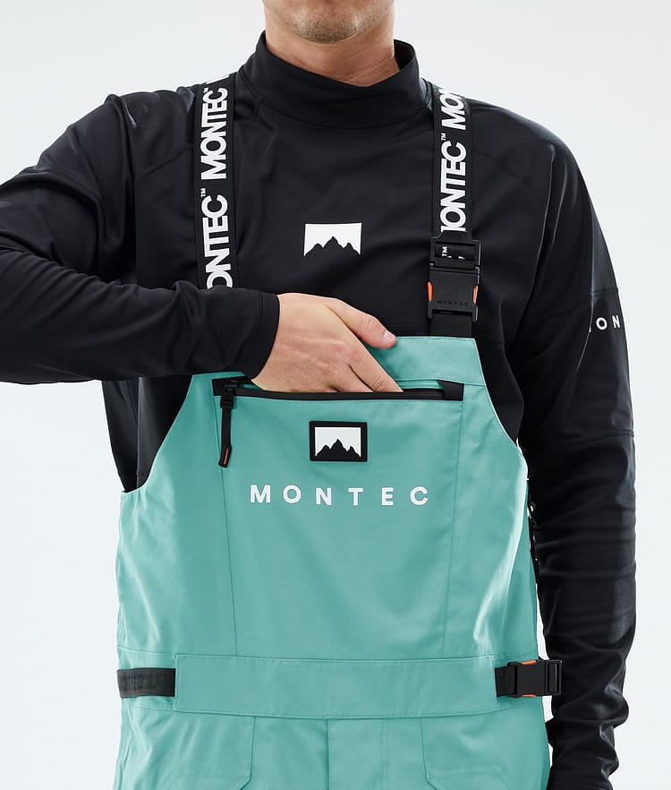 Arch Snowboard Pants Men Turquoise/Black, Image 5 of 6