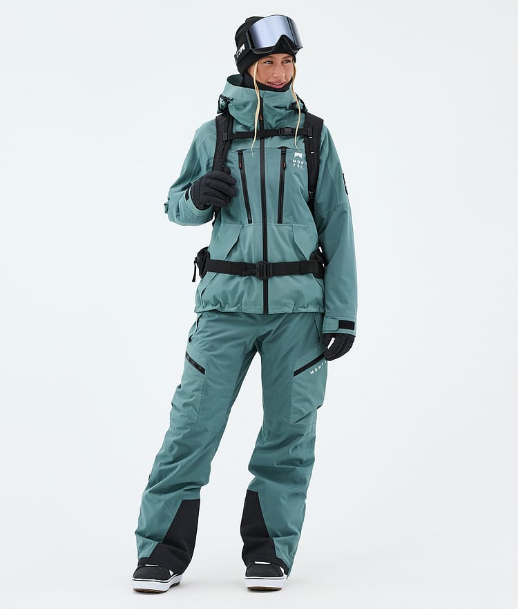 Apoc W Snowboard Broek Dames Atlantic, Afbeelding 2 van 6