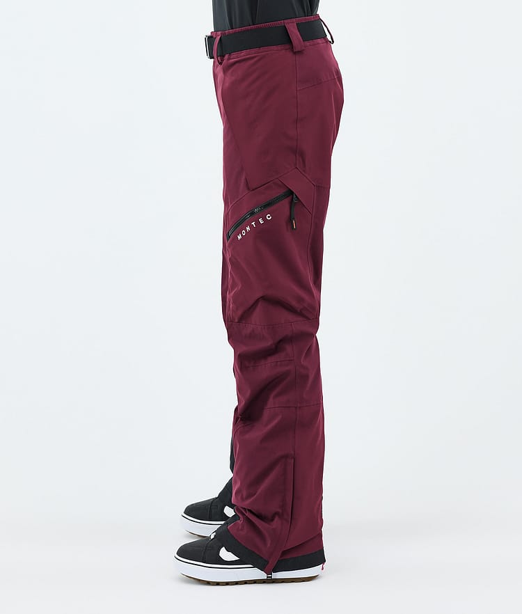 Apoc W Snowboard Broek Dames Burgundy, Afbeelding 3 van 6