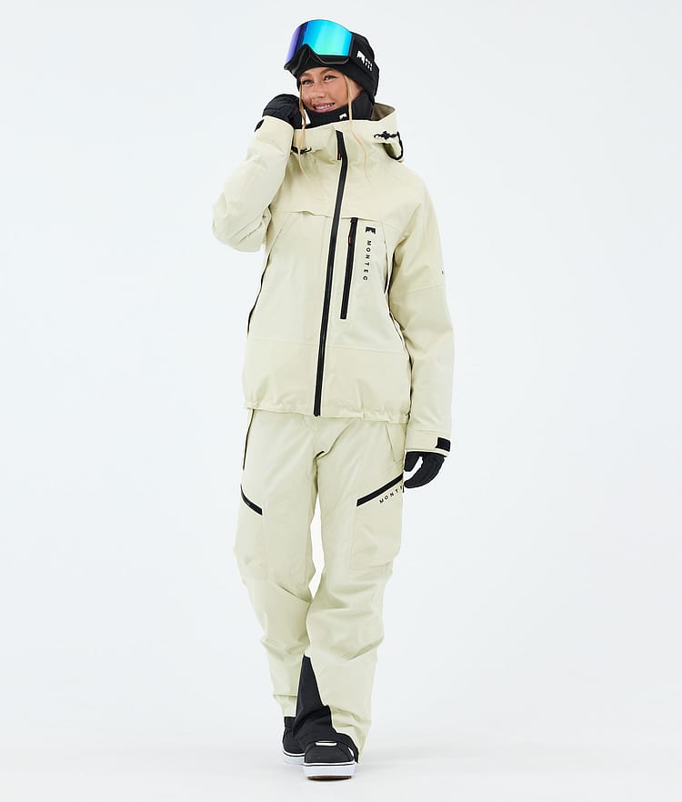 Apoc W Kalhoty na Snowboard Dámské Dirty White, Image 2 of 6