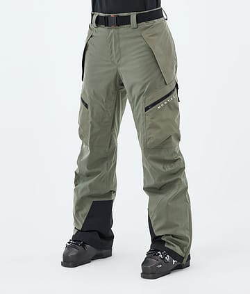 Apoc W Pantalon de Ski Femme Greenish