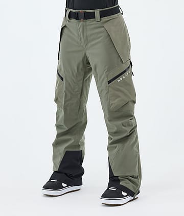 Apoc W Snowboard Pants Women Greenish