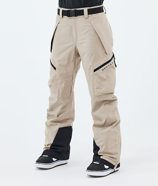 Apoc W Pantaloni Snowboard Donna Sand