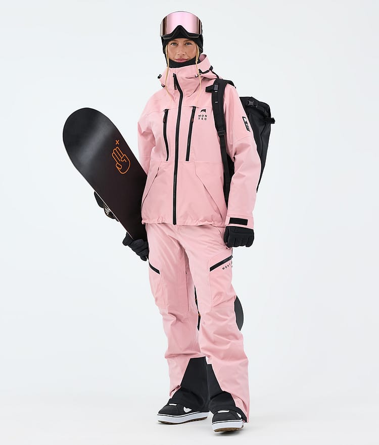 Apoc W Kalhoty na Snowboard Dámské Soft Pink, Image 2 of 6