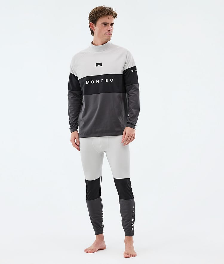 Alpha Termotričko Pánské Light Grey/Black/Phantom, Image 3 of 5