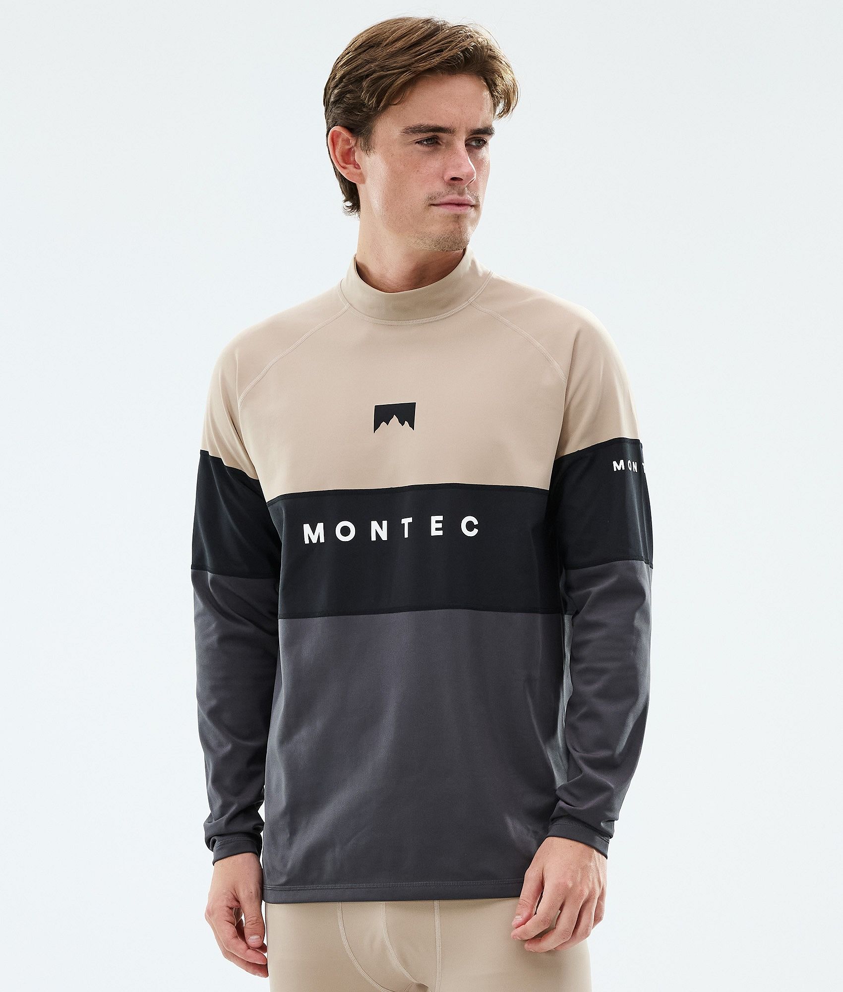 Montec Alpha Funktionsshirt Herren - Sand/Black/Phantom