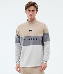 Montec Alpha Termotričko Pánské Sand/Light Pearl/Light Grey