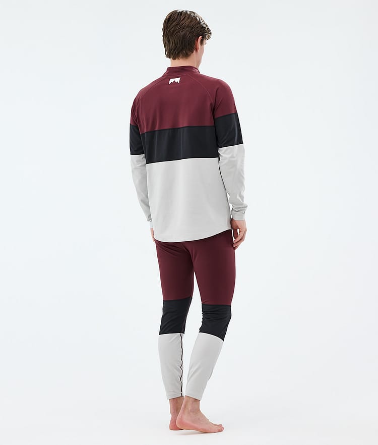 Alpha Termotričko Pánské Burgundy/Black/Light Grey, Image 4 of 5