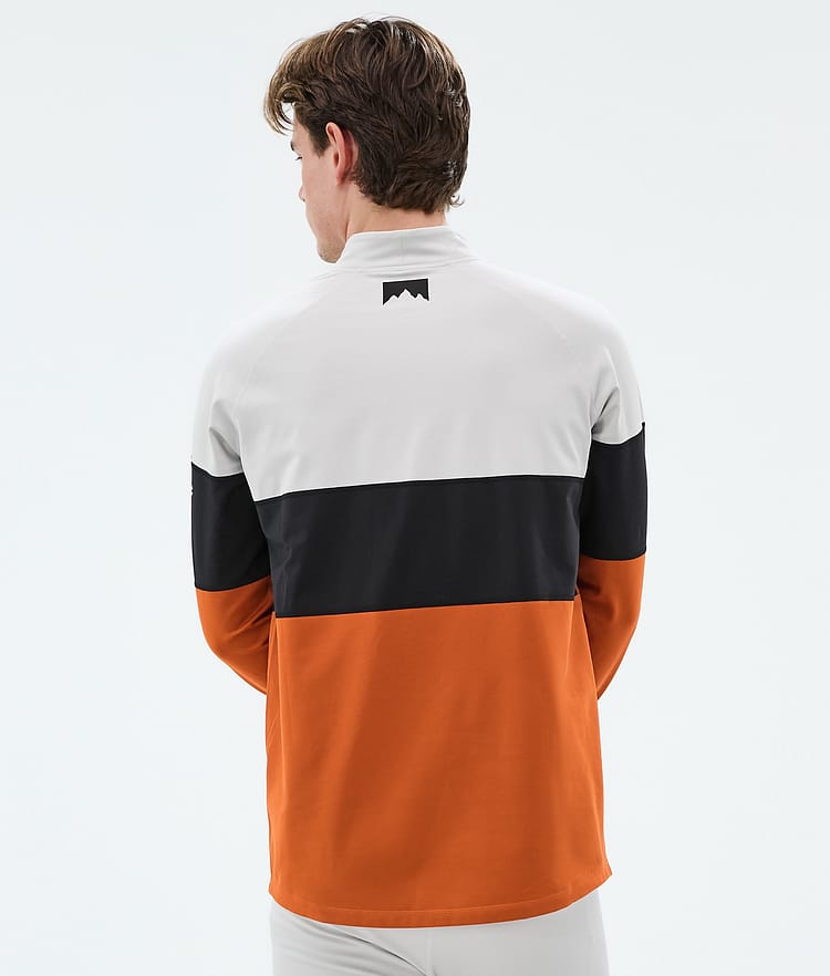 Alpha Termotričko Pánské Light Grey/Black/Burned Orange, Image 5 of 5