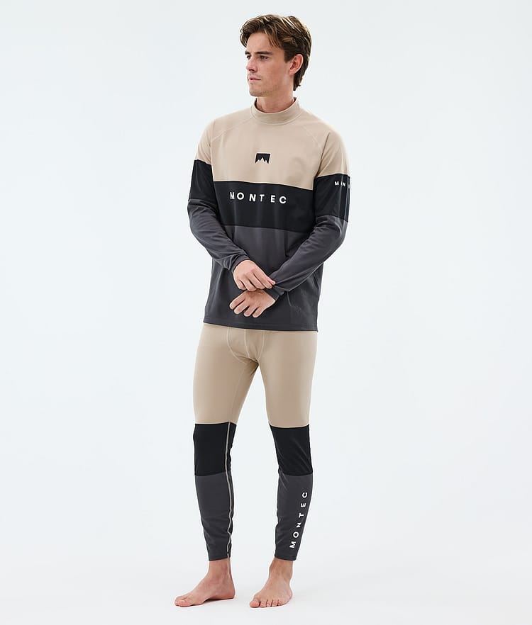 Alpha Base Layer Pant Men Sand/Black/Phantom, Image 3 of 7