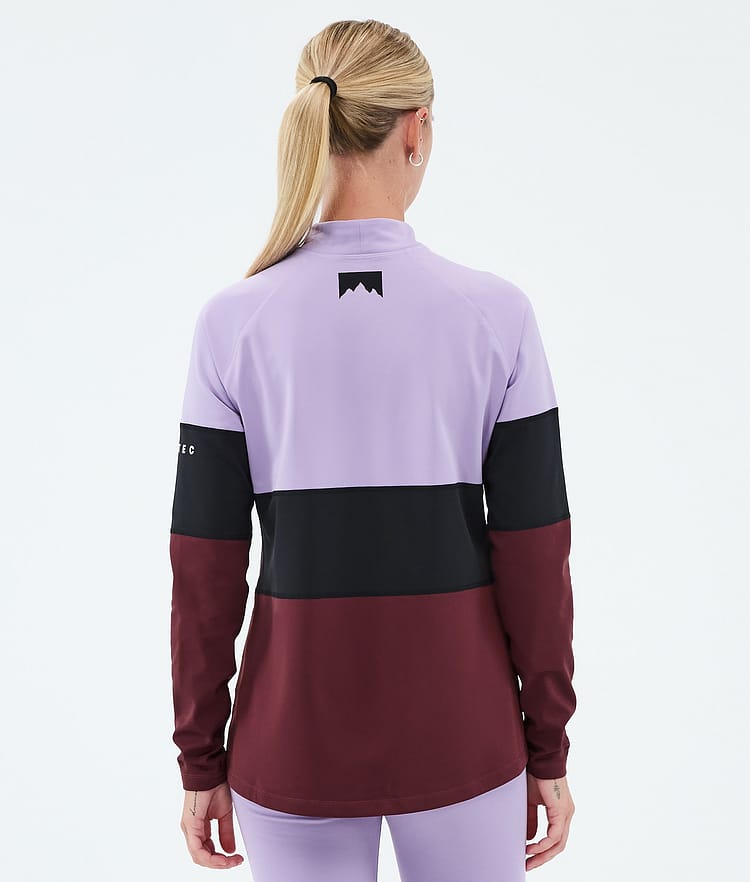 Alpha W Basislaag Top Dames Faded Violet/Black/Burgundy, Image 5 of 5
