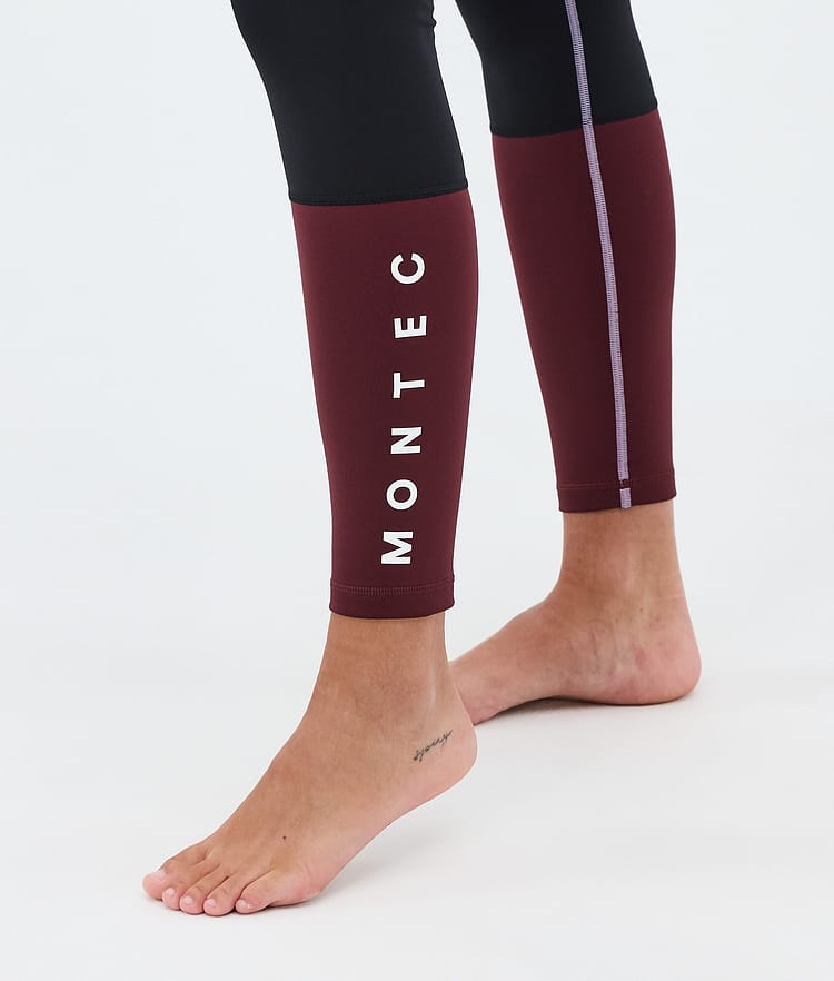 Alpha W Basislaag Broek Dames Faded Violet/Black/Burgundy, Image 7 of 7