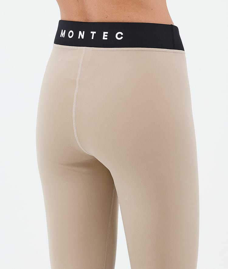 Alpha W Basislaag Broek Dames Sand/Black/Burgundy, Image 6 of 7
