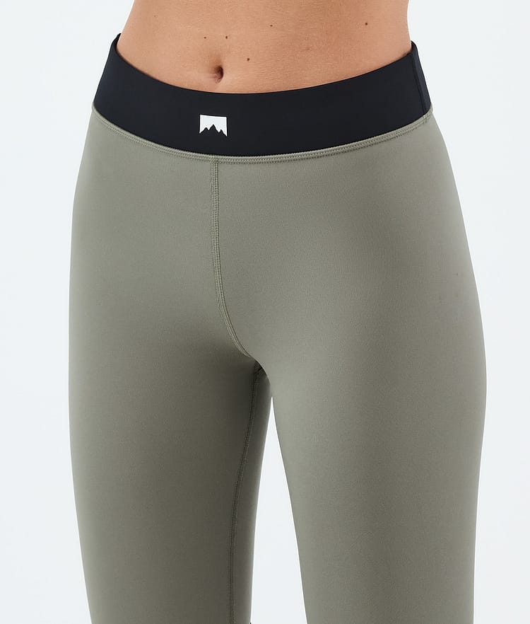 Alpha W Basislaag Broek Dames Greenish/Black/Soft Pink, Image 5 of 7