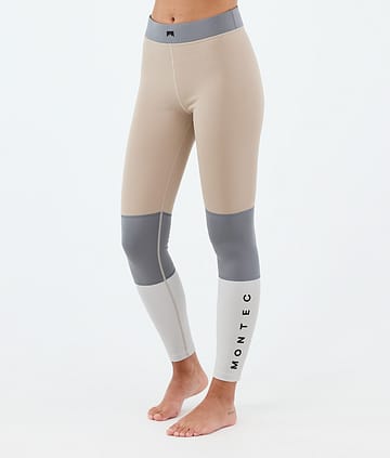 Alpha W Baselayer tights Dame Sand/Light Pearl/Light Grey