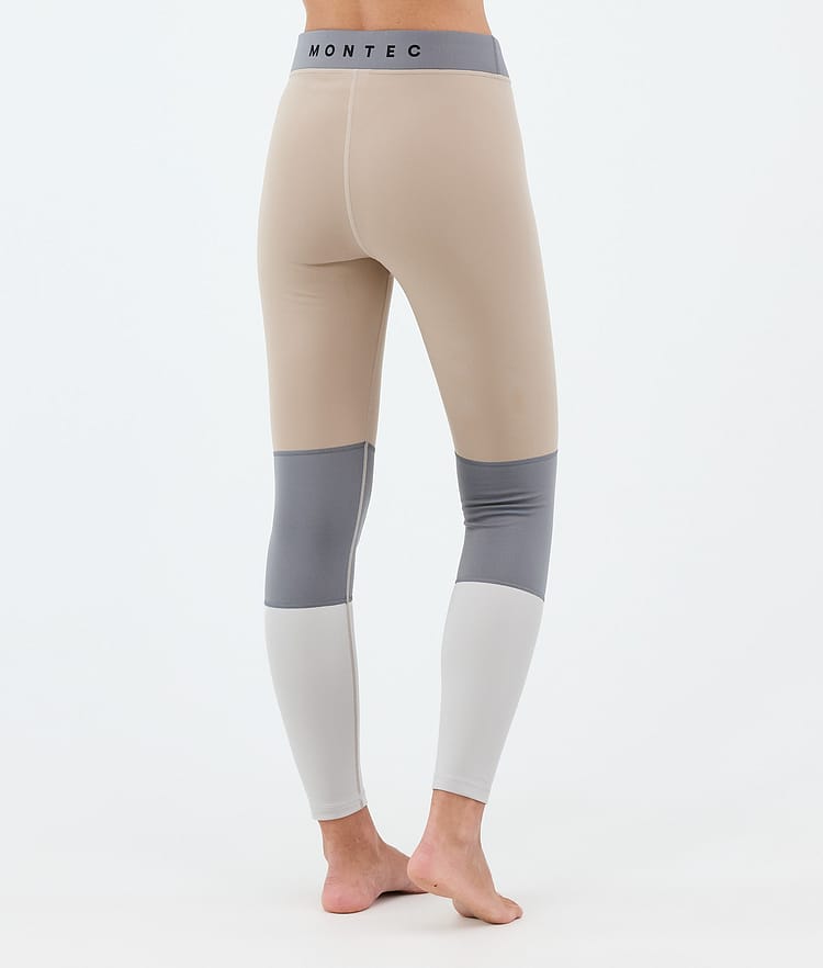 Alpha W Basislaag Broek Dames Sand/Light Pearl/Light Grey, Image 2 of 7
