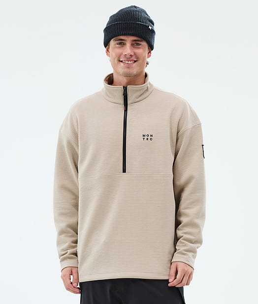 Nova Midlayer Sweater Men Sand