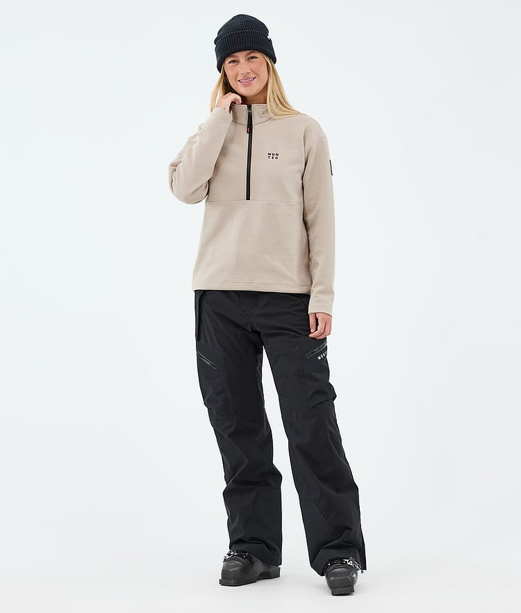 Nova W Midlayer Trui Dames Sand, Image 3 of 6