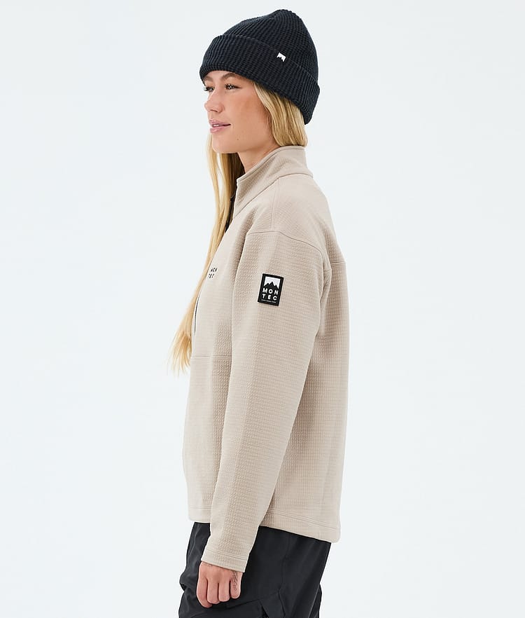 Nova W Midlayer Trui Dames Sand, Image 5 of 6