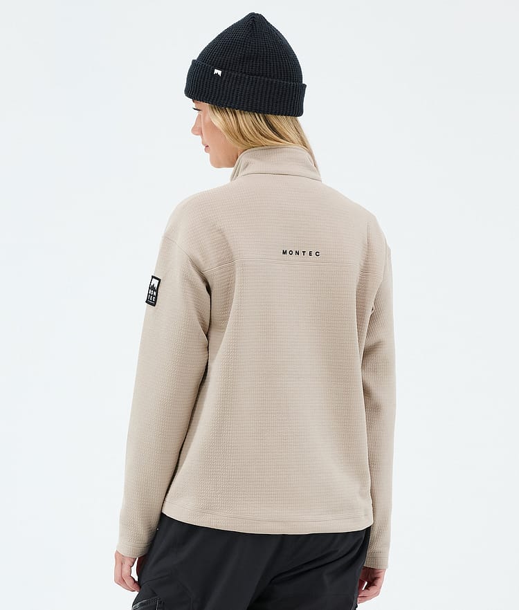 Nova W Midlayer Trui Dames Sand, Image 6 of 6