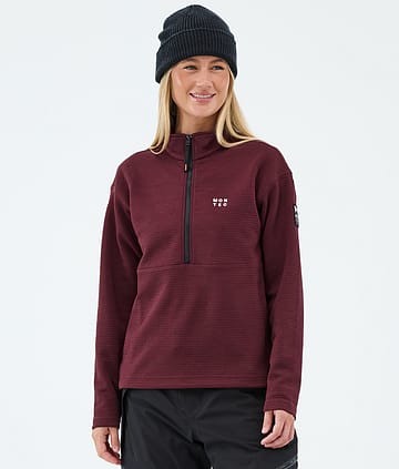 Nova W Felpa Midlayer Donna Burgundy
