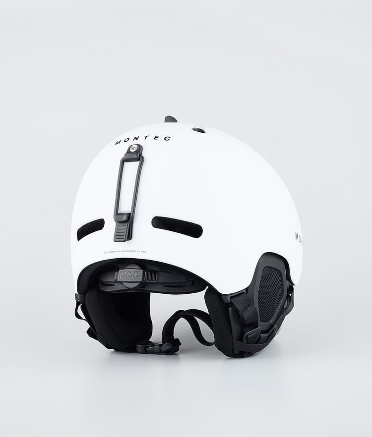 Fornix Skidhjälm Montec White, Bild 3 av 9