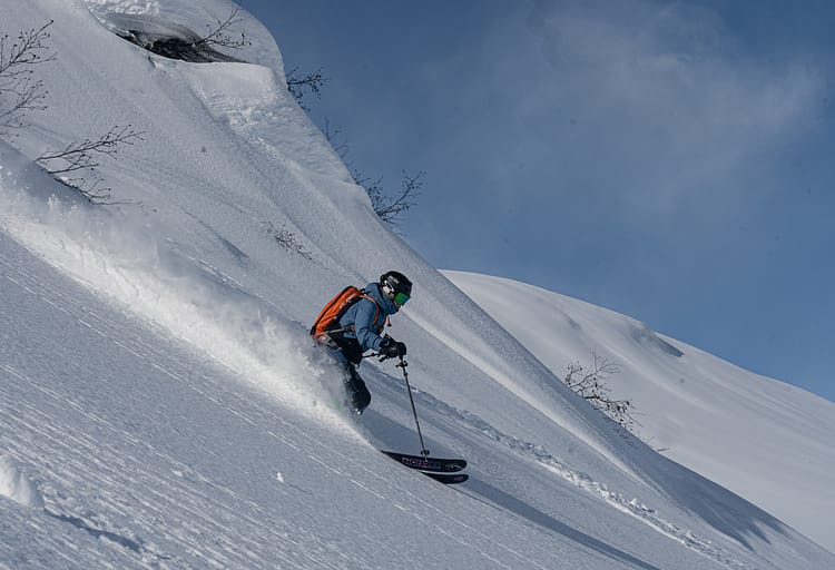 Kristi Leskinen, Skieur Montec (USA)