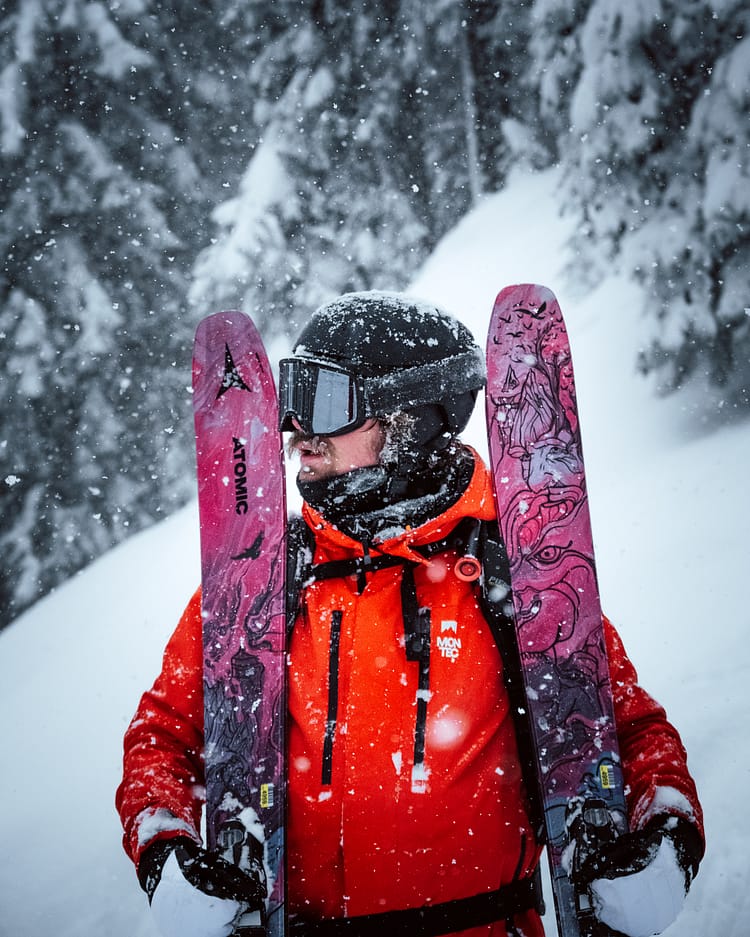Luke Nagler, Skieur Montec (Austria)