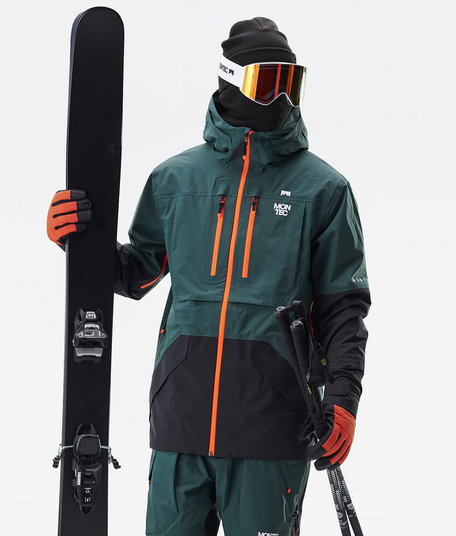 Montec Fenix 3L Ski Jacket Dark Atlantic/Black