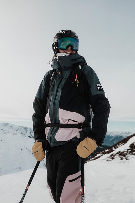 Image 1 of 3 - Zuza Witych Skiing