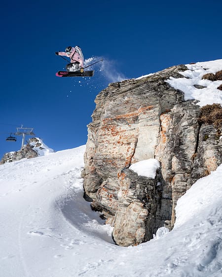 Image 3 of 3 - Zuza Witych Skiing