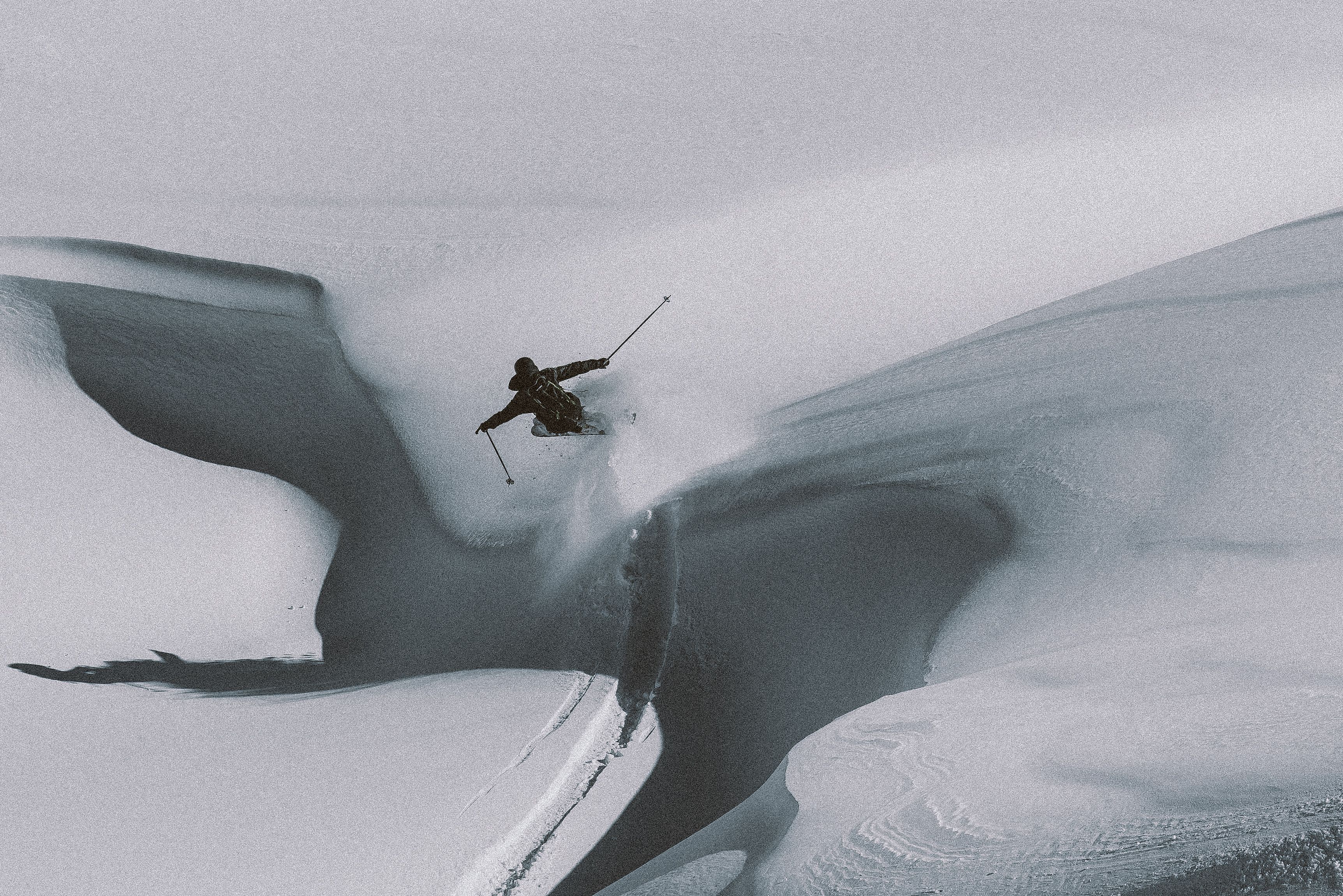 Image 3 of 3 - Yann Rausis Skiing